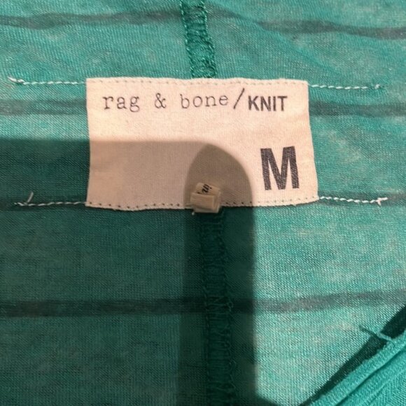 COPY - Rag & Bone striped scoop neck T-shirt medium. - Picture 2 of 3